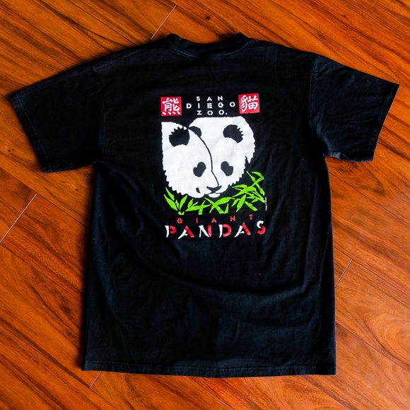 Vintage San Diego Zoo Giant Pandas T-Shirt - Picture 2 of 5
